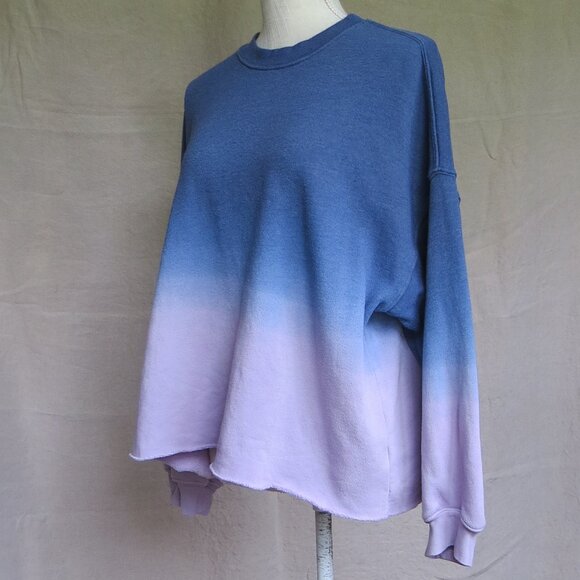 XiRENA Honor Sweatshirt Violet Blue SIZE MEDIUM Cotton Blend - Picture 4 of 13